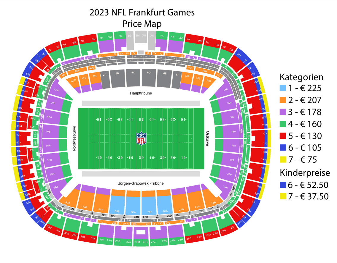 NFL Tickets 2023 NFL in Germany Tickets, Teams, Info and News