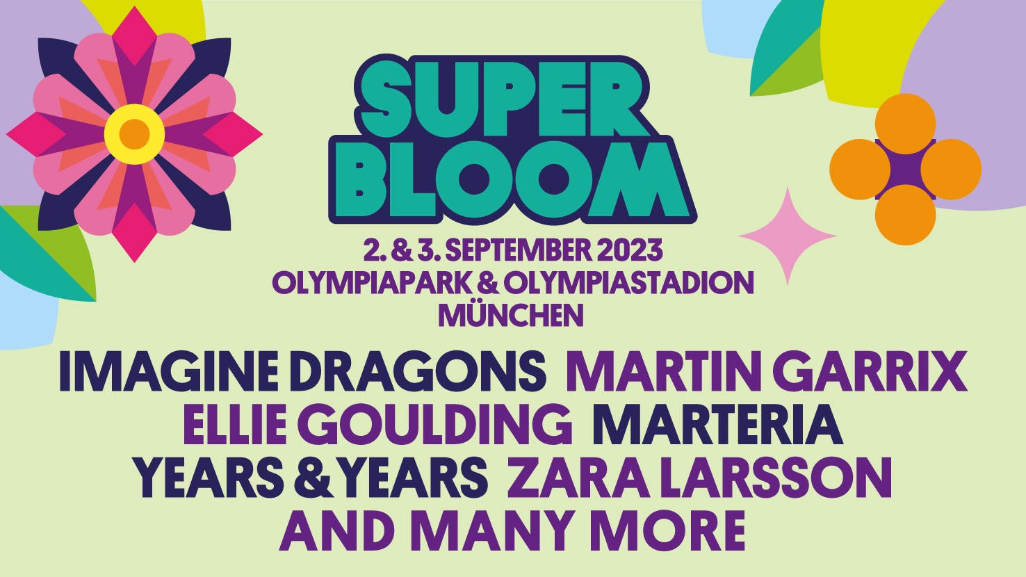 SUPERBLOOM Festival 2023 | Munich | Tickets, Line-Up & Info