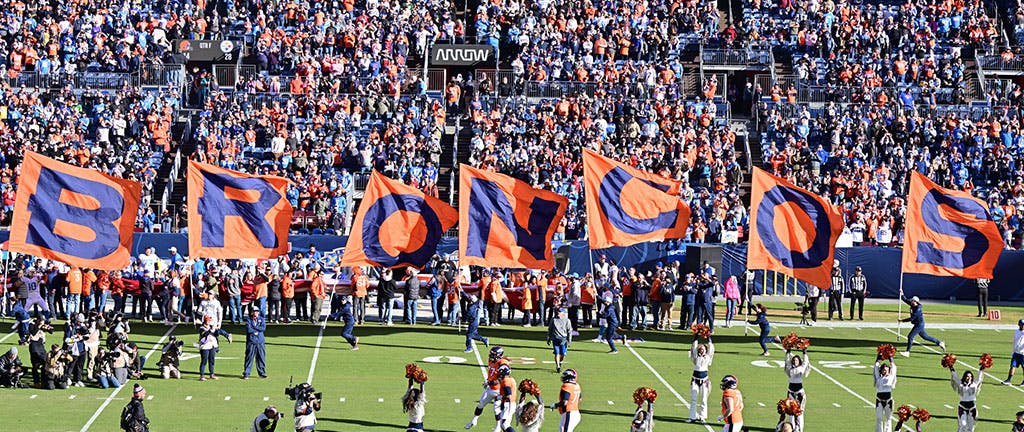 broncos game today tickets