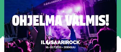 Ilosaarirock 2025 tiedottaa uusista esiintyjistä