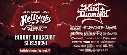 Hellsinki Metal Festival 2025 julkistaa lisää esiintyjiä