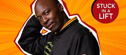 Eddie Kadi got the cold shoulder from Hugh Grant