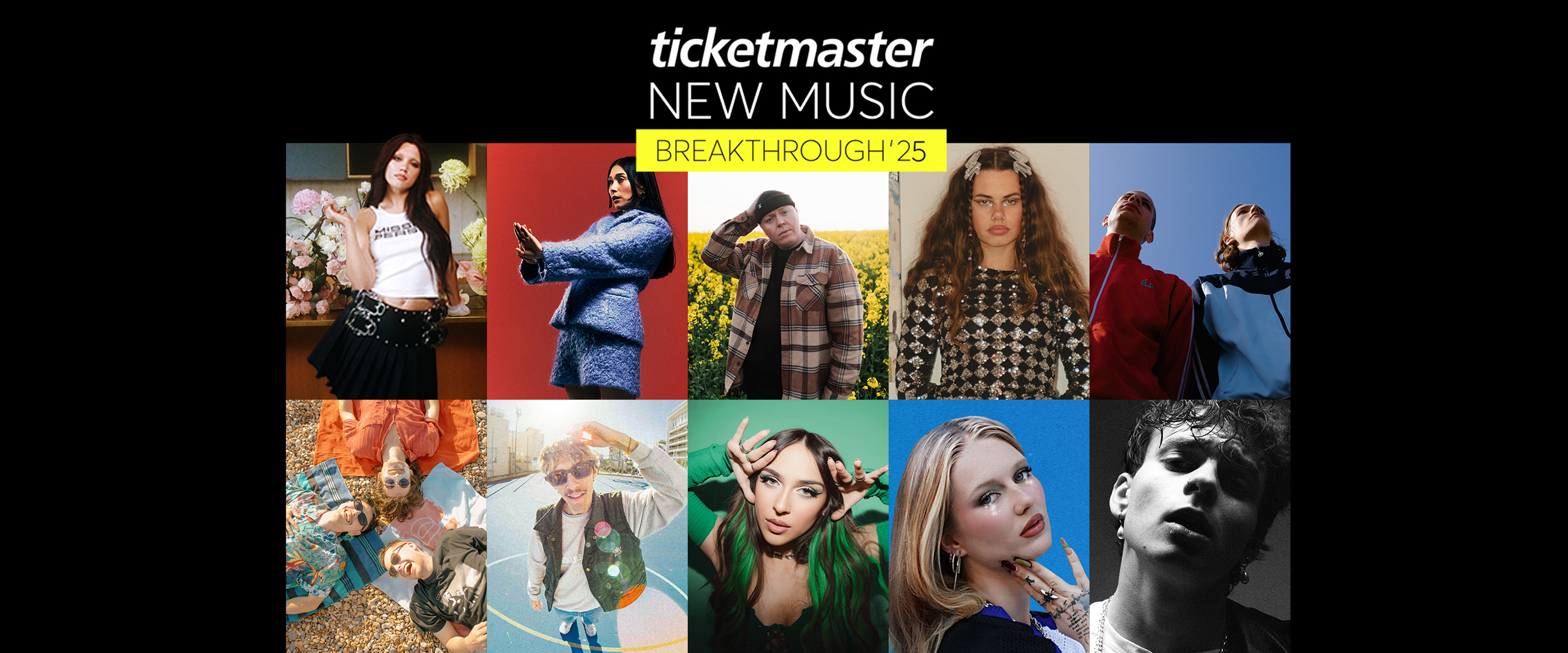 Ticketmaster New Music Breakthrough '25