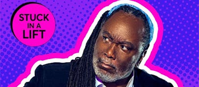 Reginald D. Hunter got vomited on by Johnny Vegas