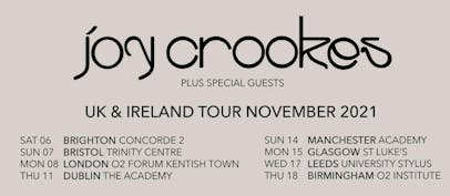 Joy Crookes announces 2021 UK tours dates