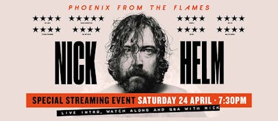 Nick Helm announces a livestream performance