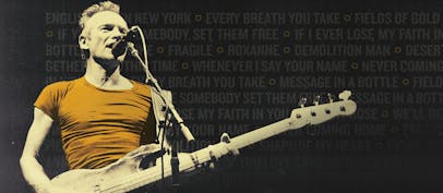 ¡No te pierdas el concierto de Sting en España!