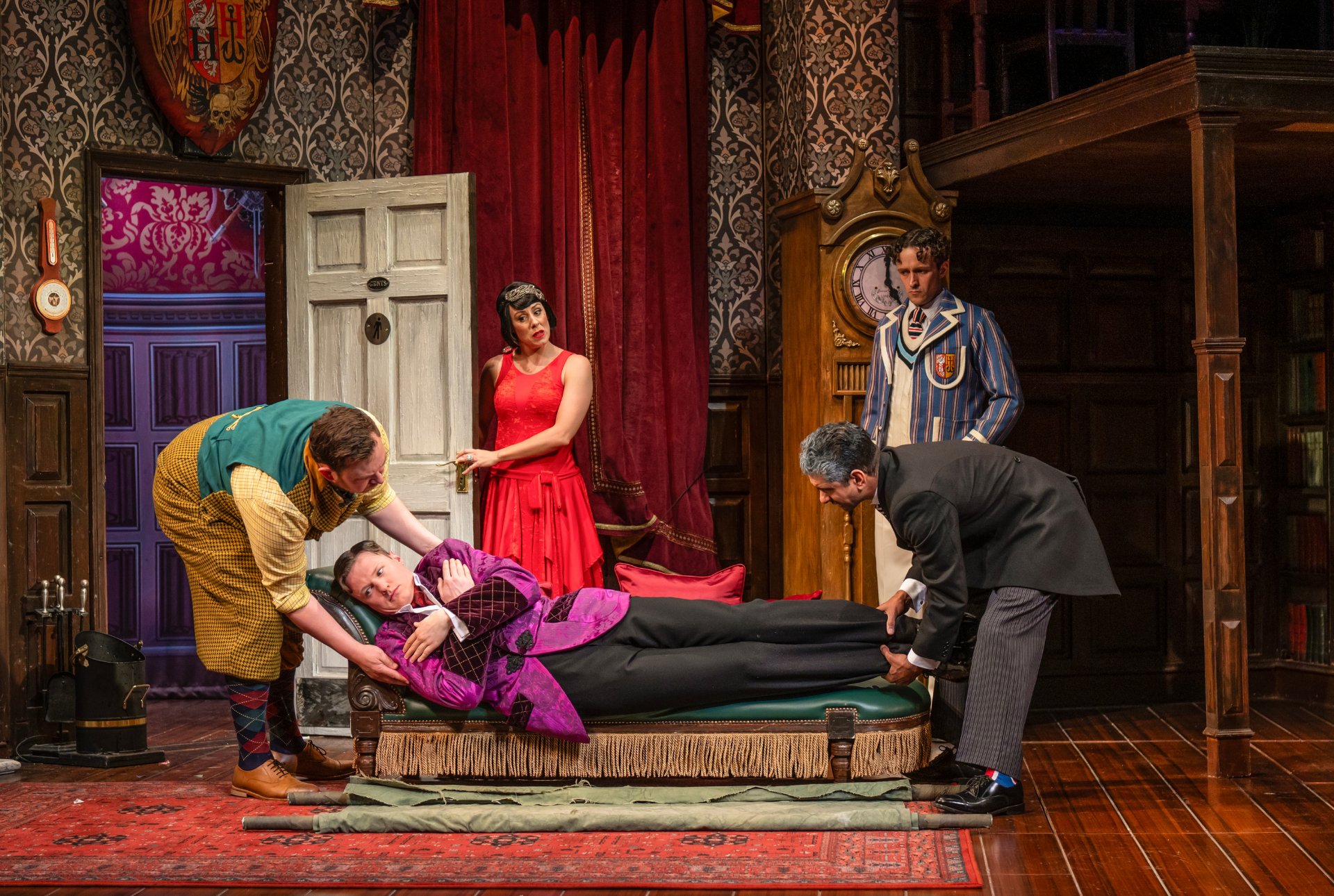 The Play That Goes Wrong production image - gallery
