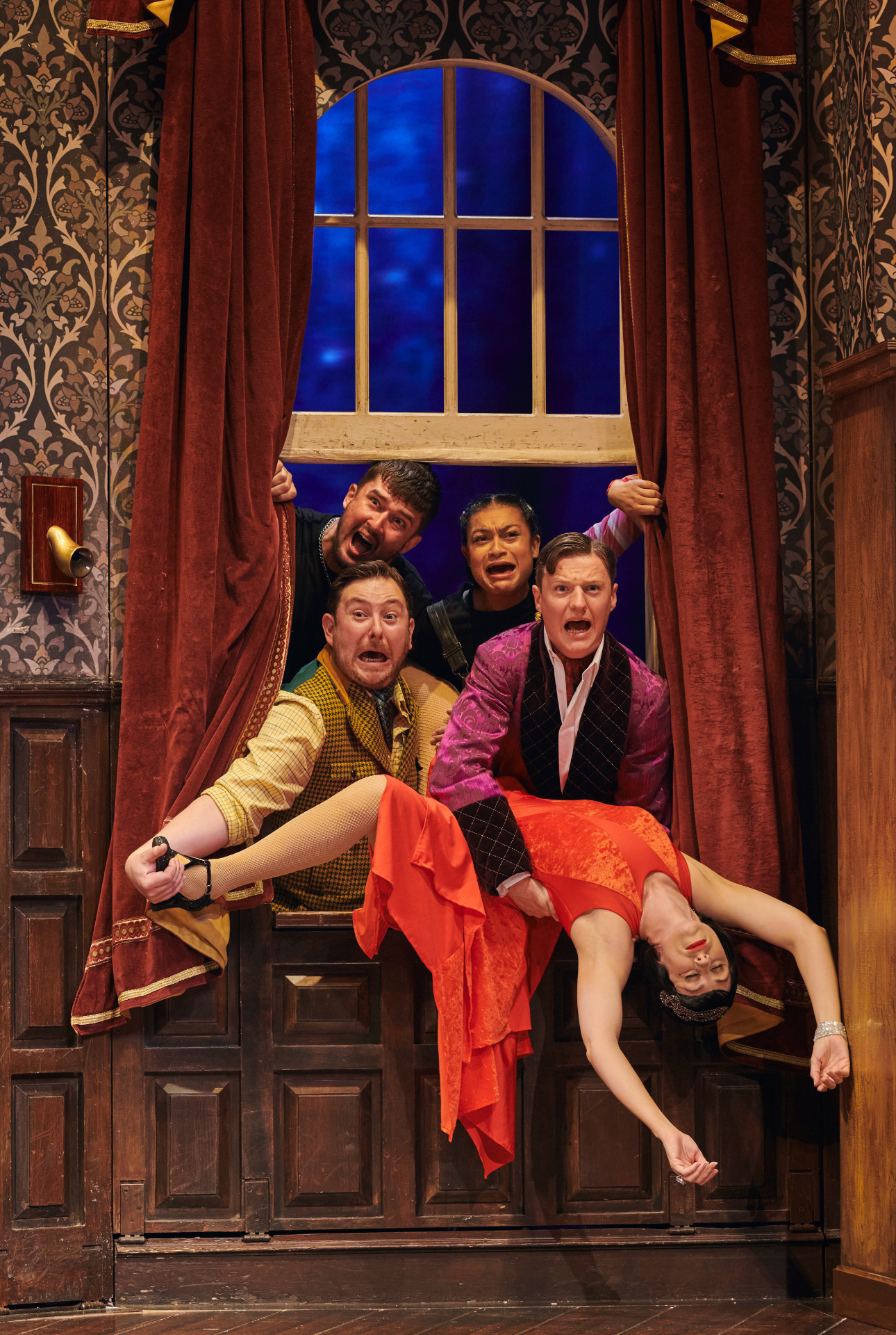 The Play That Goes Wrong production image - gallery
