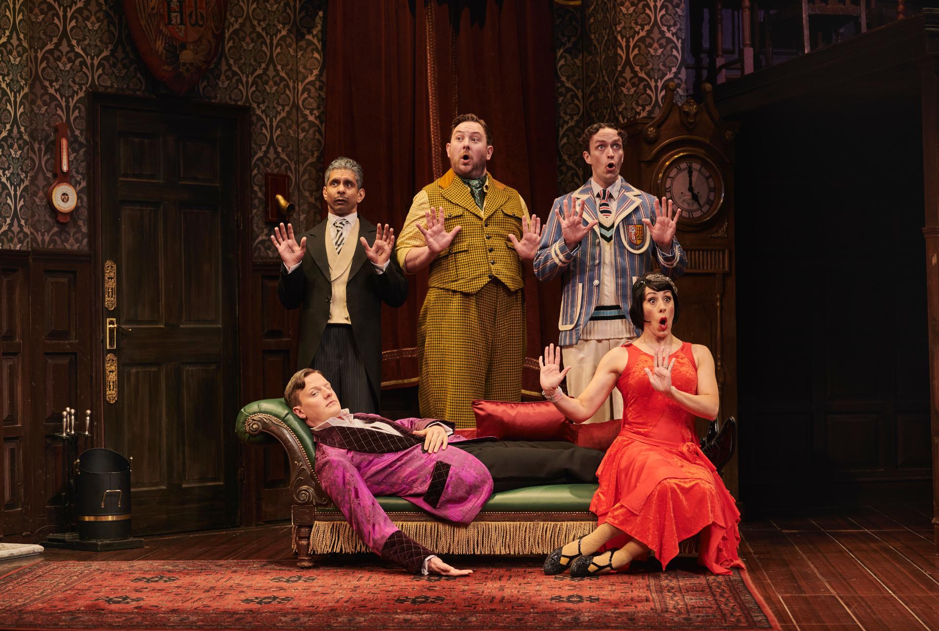 The Play That Goes Wrong production image - gallery