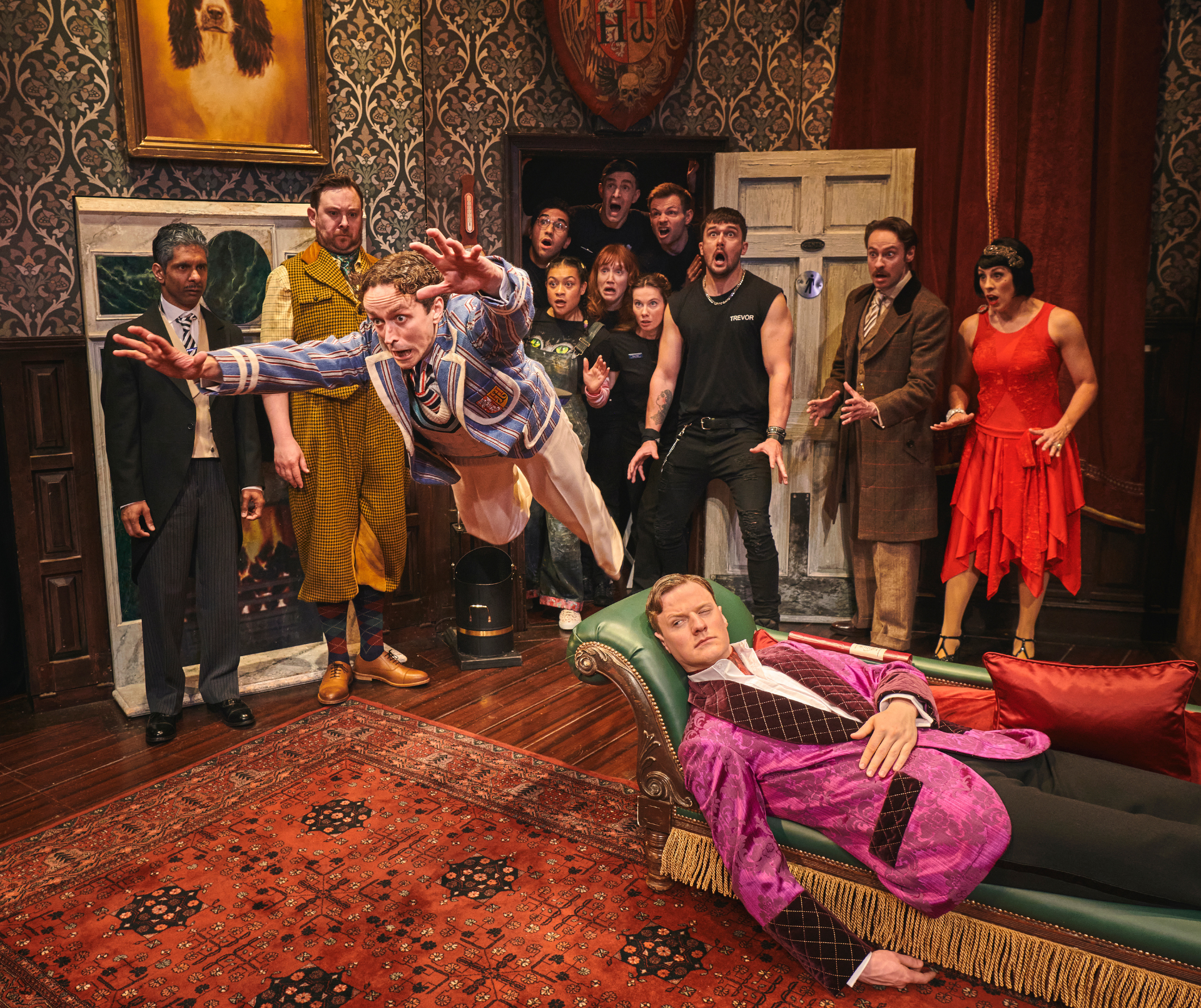 The Play That Goes Wrong production image - gallery