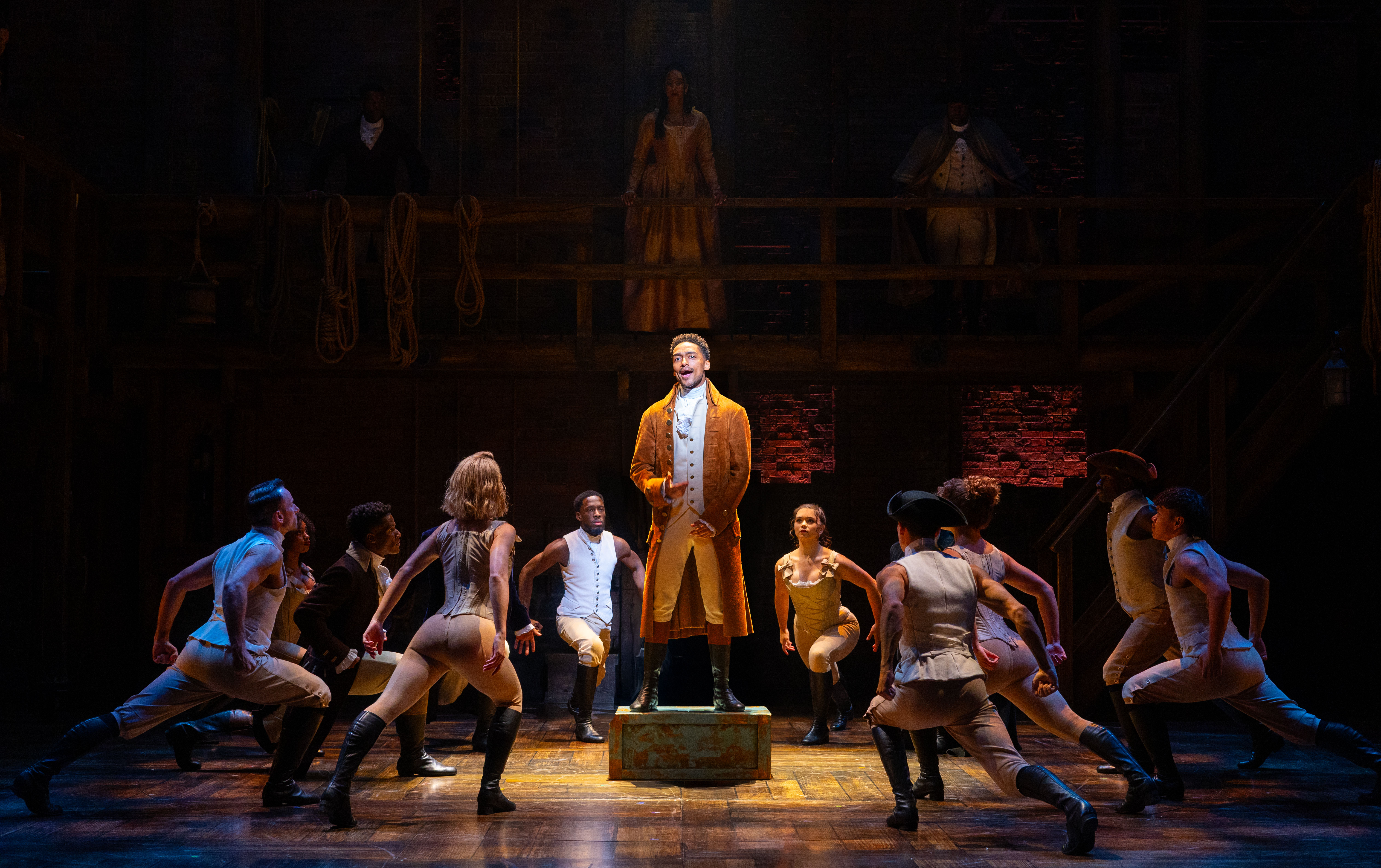 Hamilton production image - gallery