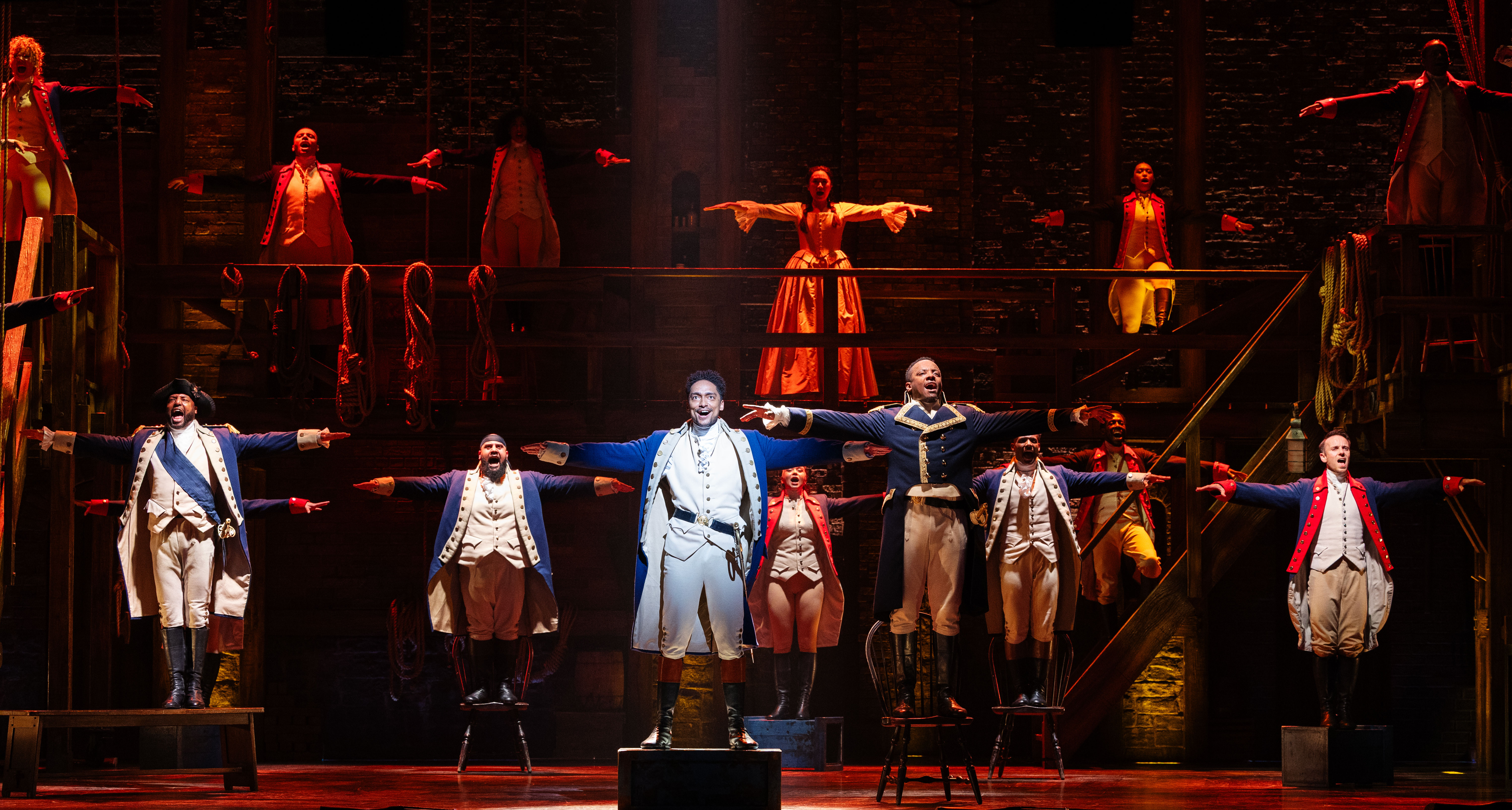 Hamilton production image - gallery