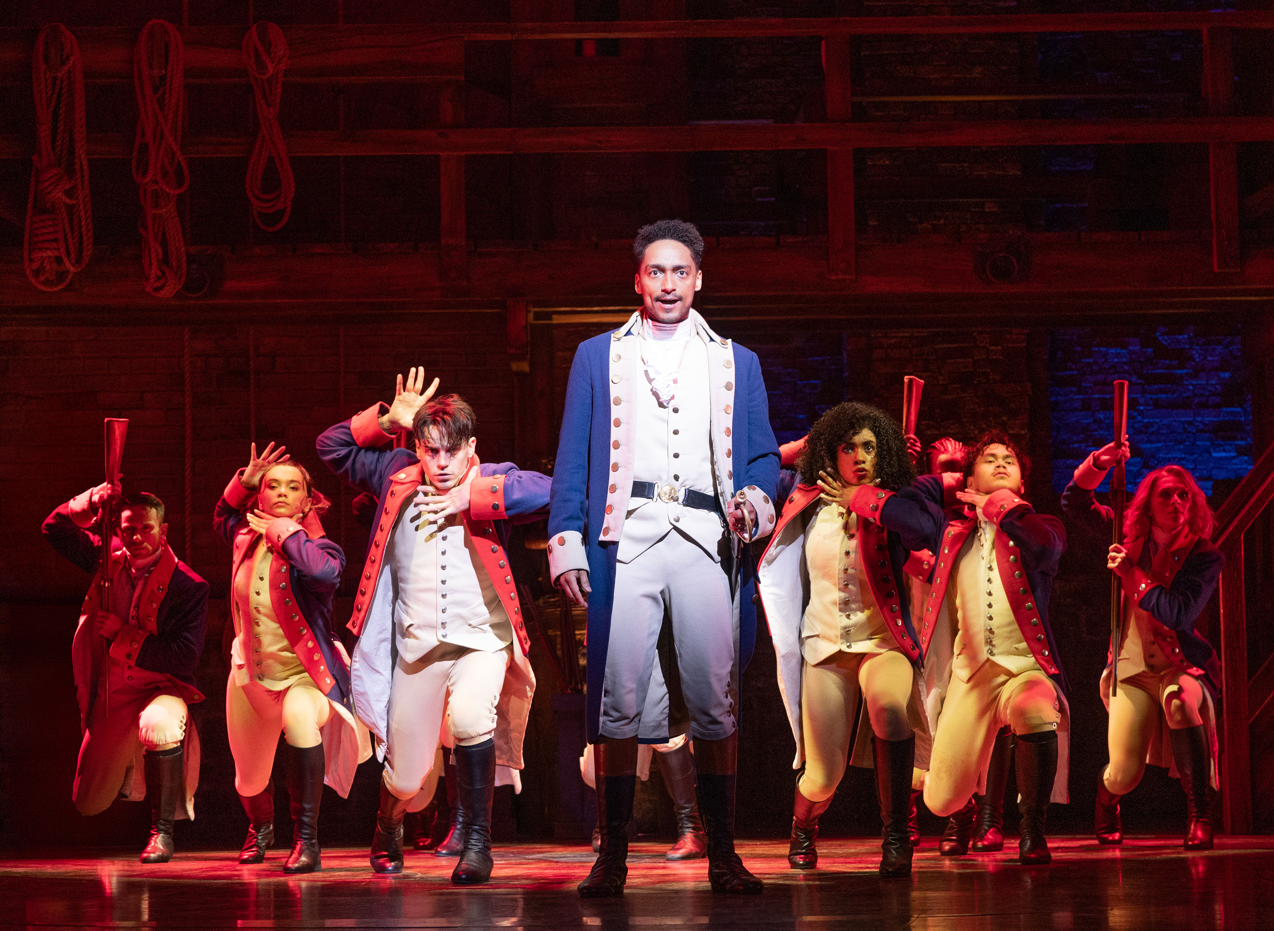 Hamilton production image - gallery