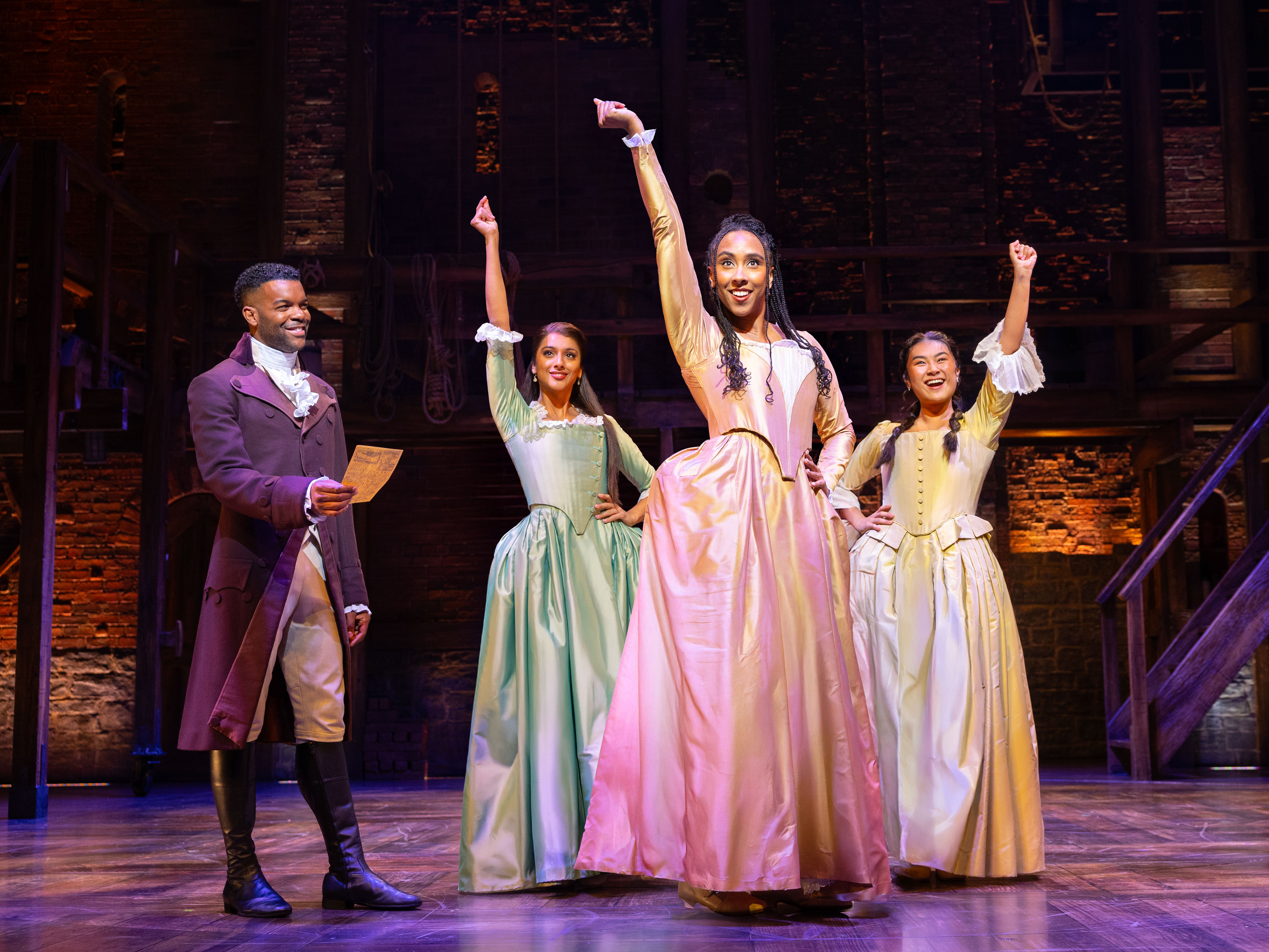 Hamilton production image - gallery