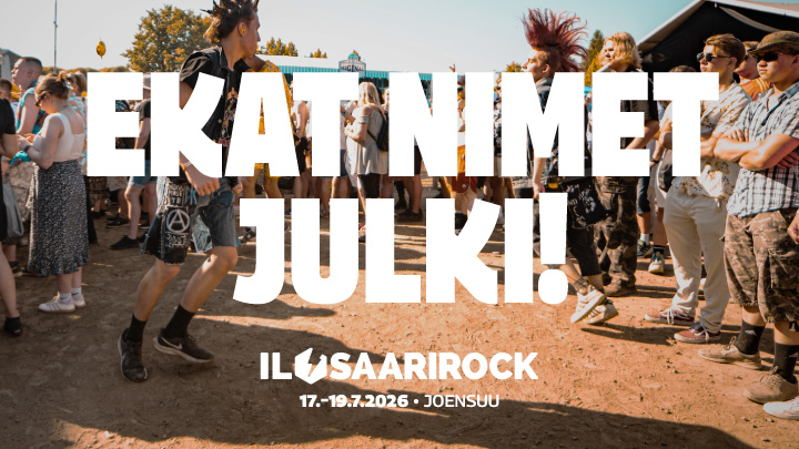 Ilosaarirock julkaisi ensimmäiset nimet kesälle 2026