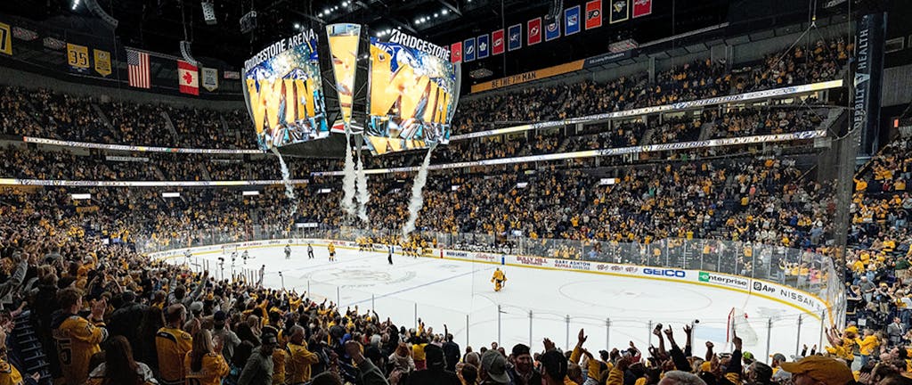 Road warriors: Nashville's Bridgestone Arena was once a house of