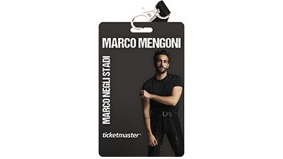 Collector Ticket Mengoni 2022