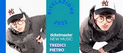 Ticketmaster presenta Tredici Pietro: tutto sul rapper rivel