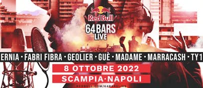 Red Bull 64 Bars: per la prima volta live in uno show inedit