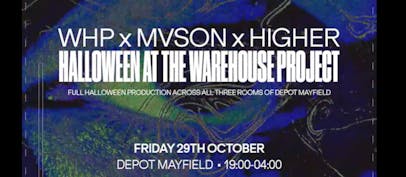 Halloween At The Warehouse Project Pt. 1 announced