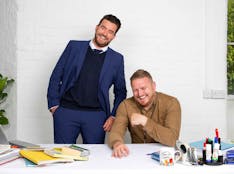Two Mr P's in a Podcast Live