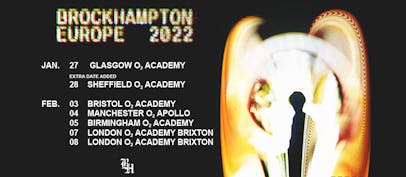 BROCKHAMPTON rescheduled tour + new show