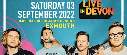 McFly annouced as first headline artist for Live In Devon