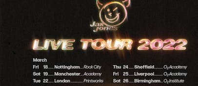 Jax Jones announces 2022 UK tour