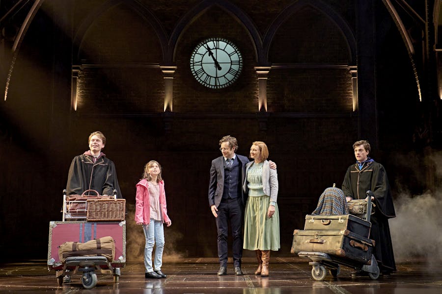 Platform 9 and 3/4 send off, Harry Potter and the Cursed Child, London West End