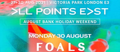 All Points East reveals August Bank Holiday Monday line-up