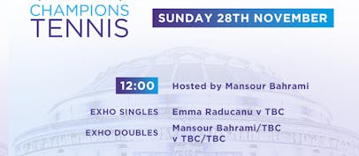 Emma Raducanu added to the line-up