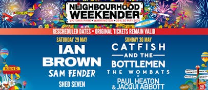 More artists join Neighbourhood Weekender line-up
