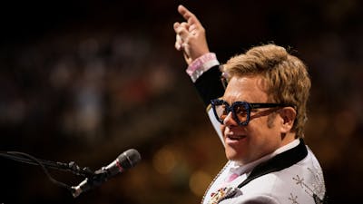 Elton John on tour