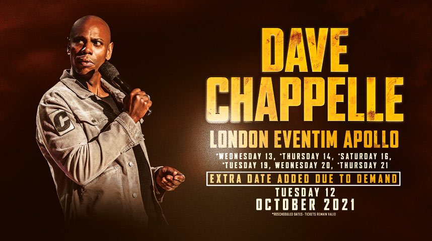Dave Chappelle Tickets | 2021 Comedy Tour & Stand-Up Dates