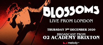 Blossoms announce livestream from O2 Academy Brixton